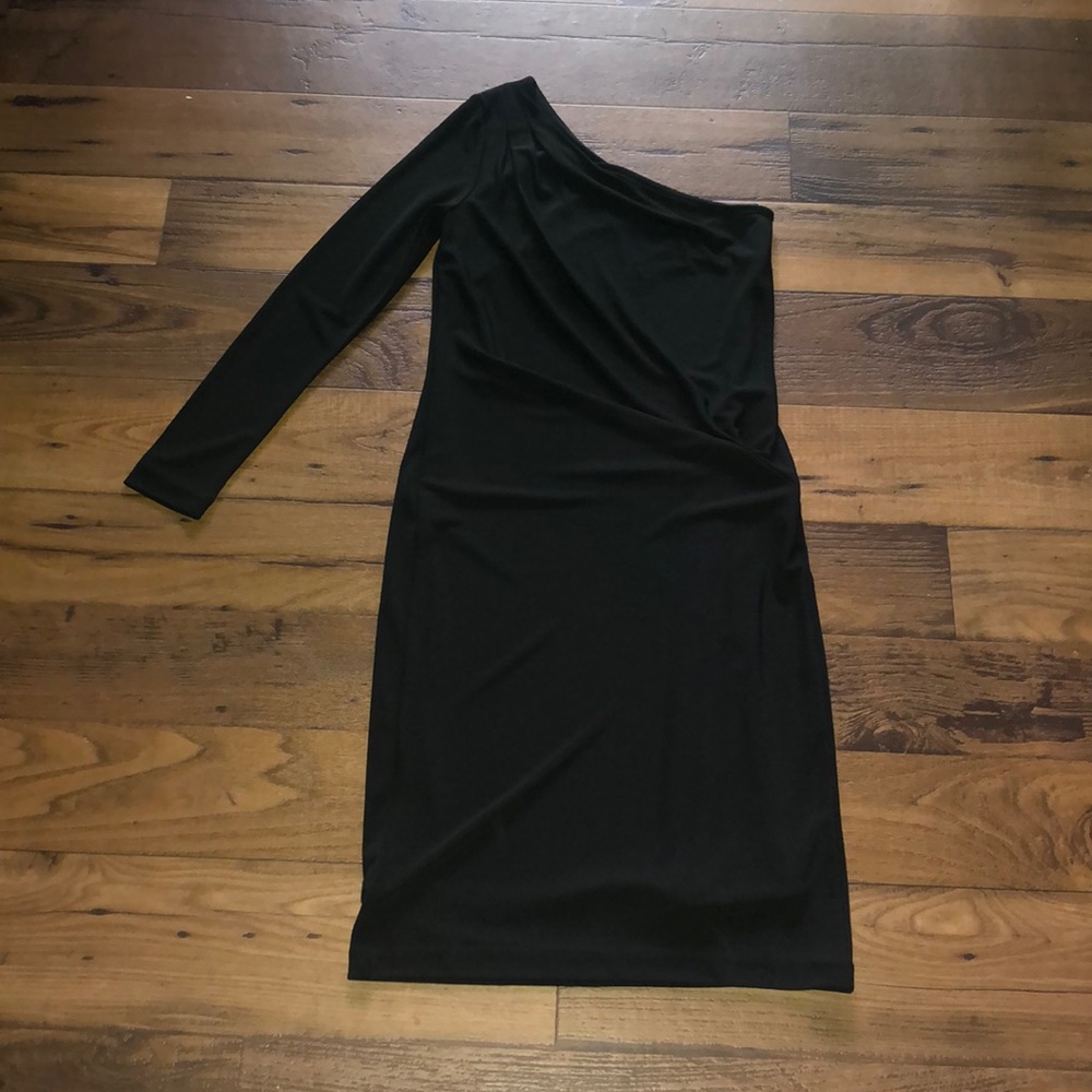 Talbots one shoulder dress